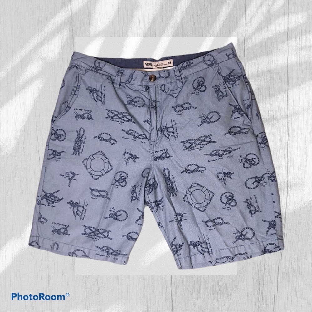 Vans Authentic Stretch 20” Sailor Print Shorts